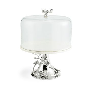 Michael Aram - White Orchid Cake Stand with Dome