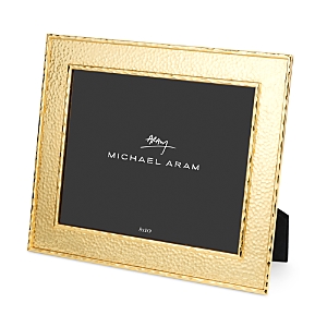 Shop Michael Aram Hammertone Frame 10 X 8 In Gold