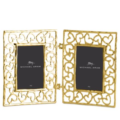 Michael Aram Heart Hinged Frame, 2 x 3