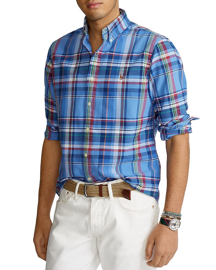Polo Ralph Lauren Plaid Oxford Shirt | Bloomingdale's