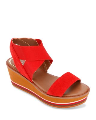 Kenneth cole red sandals deals