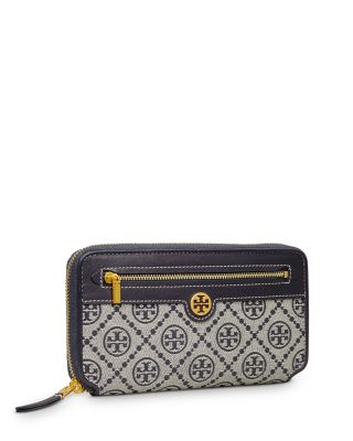 tory burch wallet blue