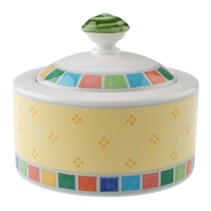 Villeroy & Boch Twist Alea Limone Covered Sugar Villeroy & Boch Twist Alea Limone Covered Sugar