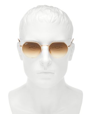  Geometric Sunglasses, 53mm