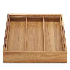 Neat Method Expandable Cooking Utensil Wood Drawer Insert