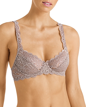 HANRO LUXURY MOMENTS LACE UNLINED UNDERWIRE BRA,71467