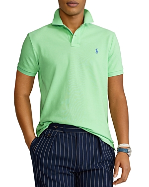 Polo Ralph Lauren Classic Fit Mesh Polo Shirt In Cruise Lime