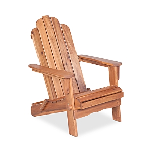 Sparrow & Wren Delmare Outdoor Patio Adirondack Chair In Brown