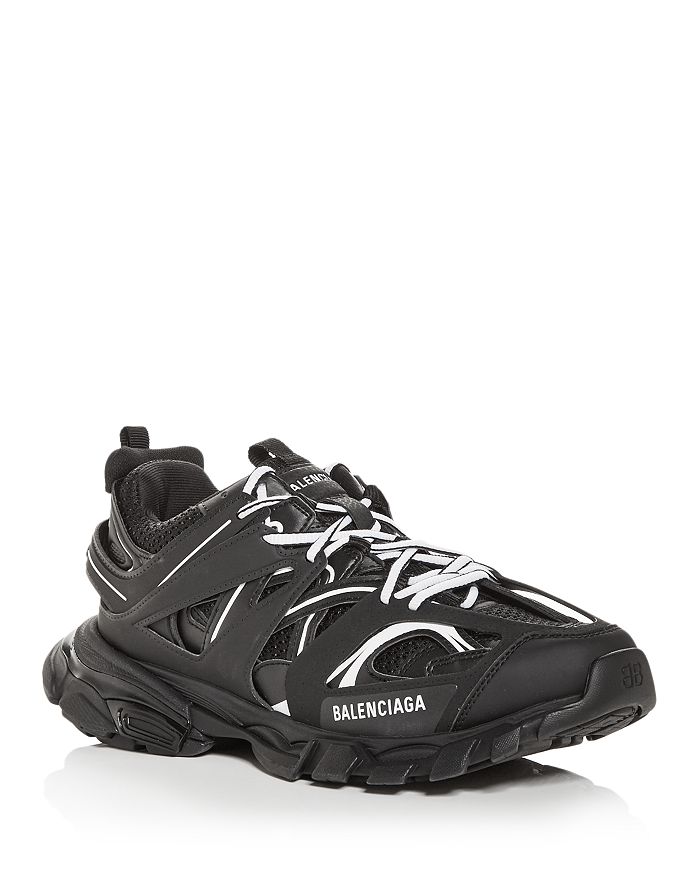 BALENCIAGA MEN'S TRACK LOW TOP SNEAKERS,542023W3AC1