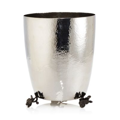 Michael Aram Black Orchid Waste Basket