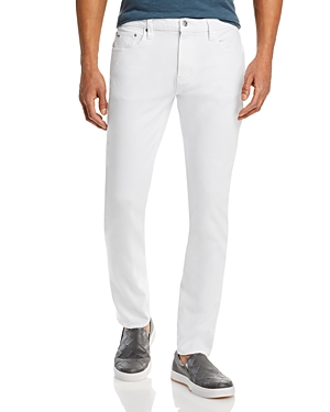 Michael Kors Parker Stretch Slim Fit Jeans in White