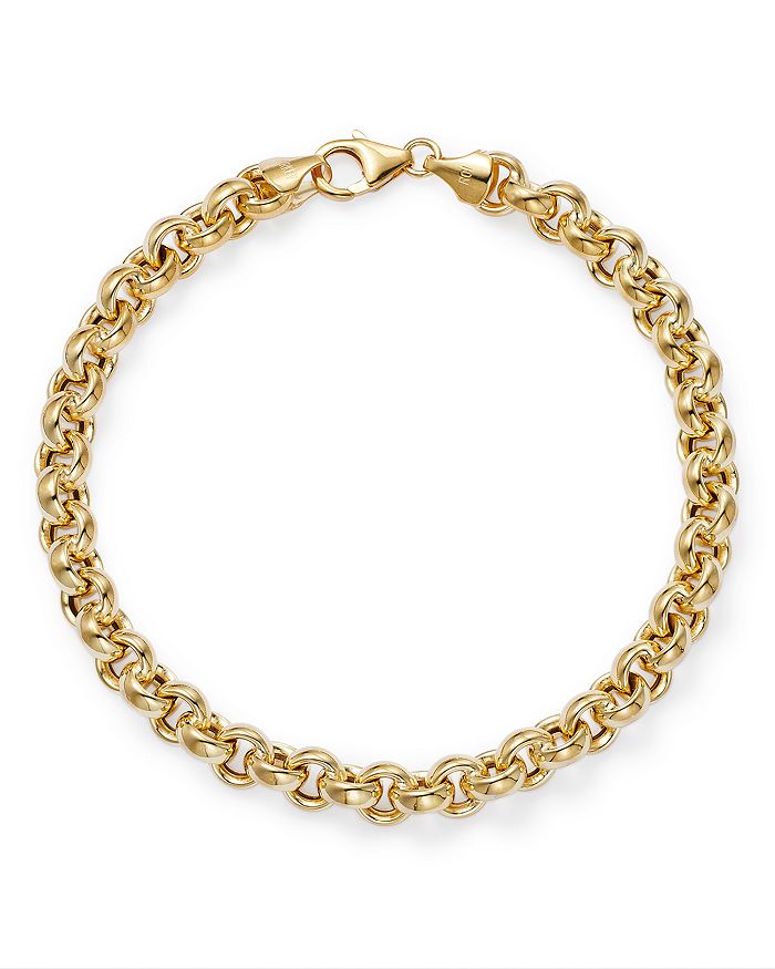 Bloomingdale's - Small Multi Link Chain Bracelet in 14K Yellow Gold - 100% Exclusive