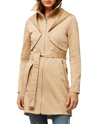 Soia & Kyo Arabella Belted Above-the-Knee Trench Coat | Bloomingdale's