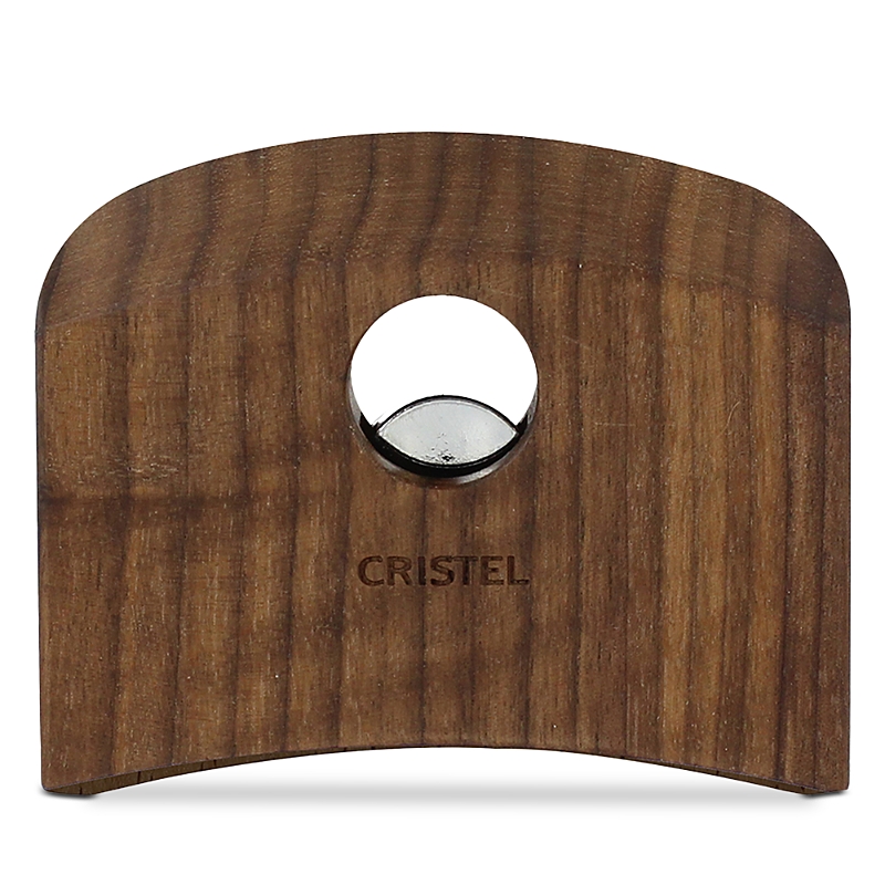 Cristel Casteline Walnut Wood Side Handle In Walnut