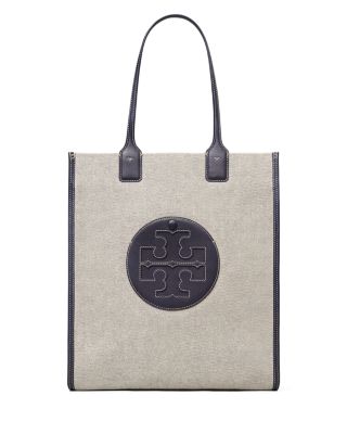 tory burch ella medium printed canvas tote