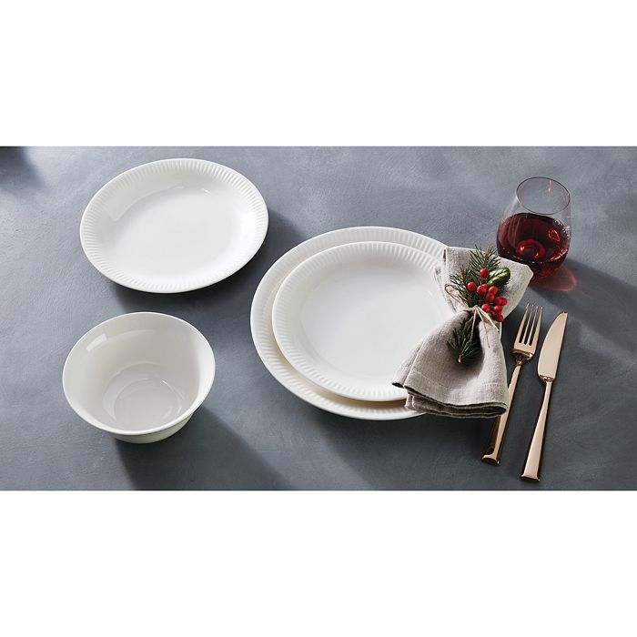 Lenox Profile 4-piece Dinner Plate Set In White
