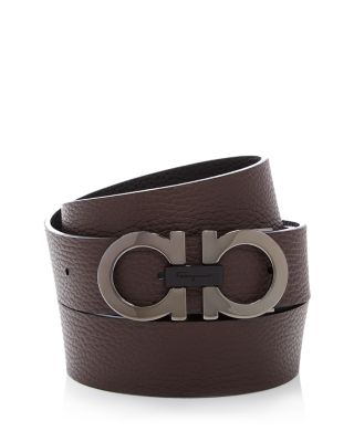 【送料&関税込】Ferragamo Black Leather Thin Gancini Belt 13494957_50593158_1000.jpg