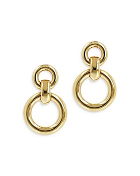 Bloomingdale's - 14K Yellow Gold Double Circle Dangle Earrings