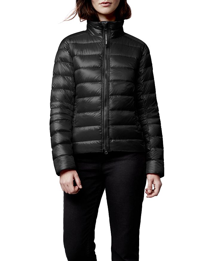 Canada Goose Cypress Packable 750 Fill Power Down Puffer Jacket In Black