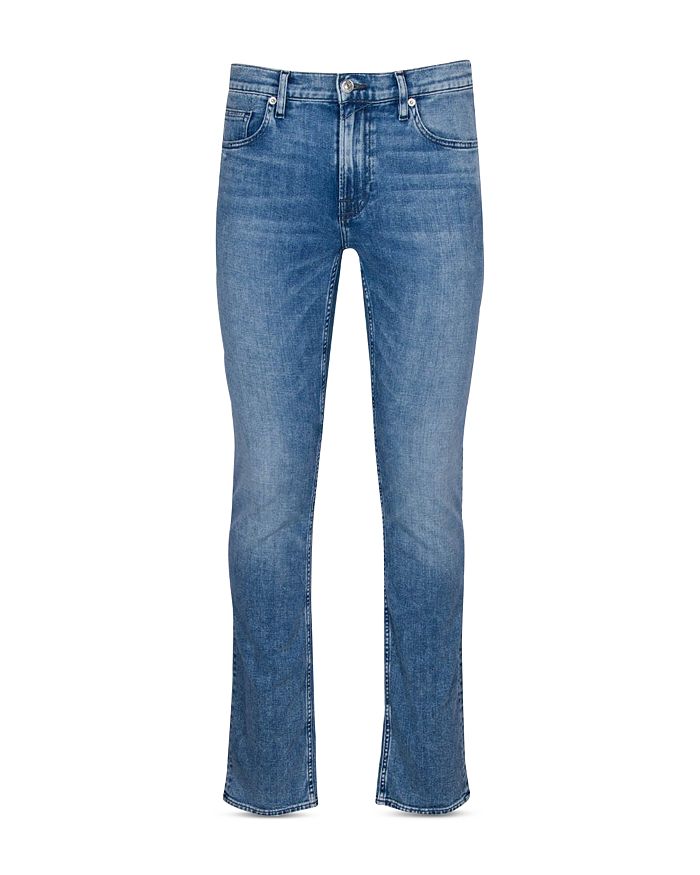 7 For All Mankind SLIMMY SQUIGGLE SLIM STRAIGHT JEANS IN RED PINE