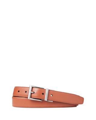 ralph lauren leather dress belt