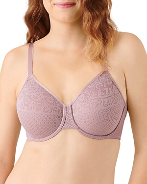 Wacoal Visual Effects Minimizer Bra 857210, Up To H Cup In Woodrose