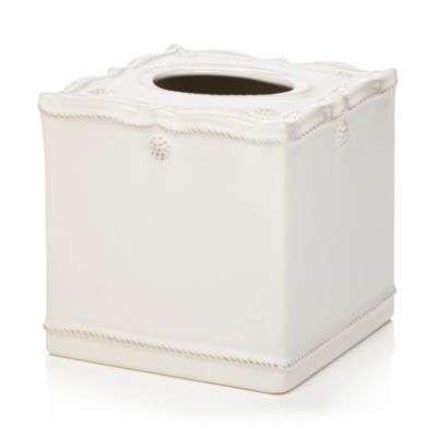 Juliska - Berry & Thread Whitewash Tissue Box Cover