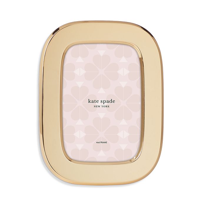 kate spade new york South Street Gold Oval Frame, 4" x 6"