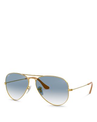  Original Brow-Bar Aviator Sunglasses, 58mm