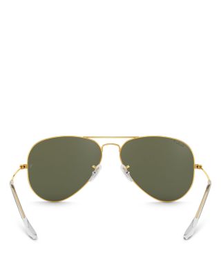  Original Polarized Brow Bar Aviator Sunglasses, 58mm