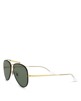  Blaze Aviator Sunglasses, 61mm