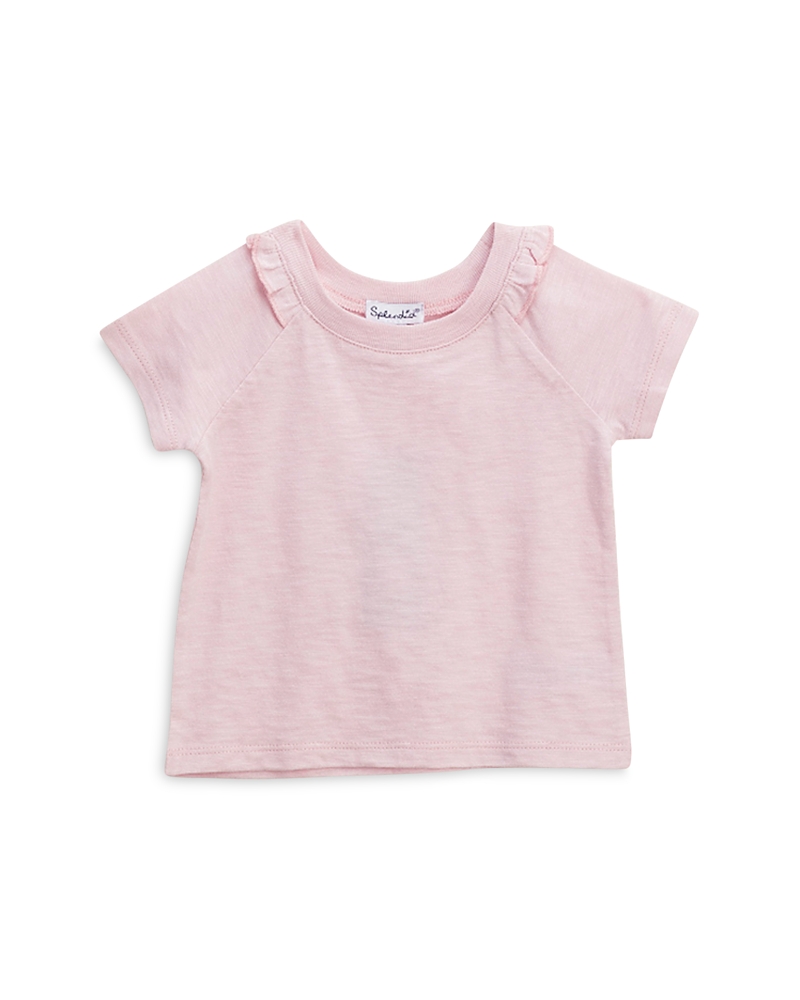 Splendid Girls' Ruffle Tee - Baby In Blush