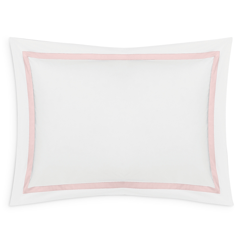 Matouk Lowell King Sham In Pink