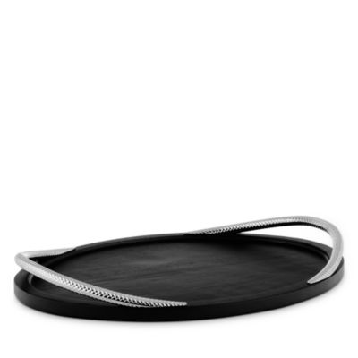 Nambé - Braid Noir Serving Tray - Exclusive