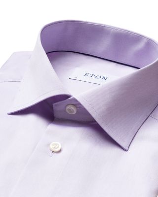 Slim Fit Signature Twill Dress Shirt 