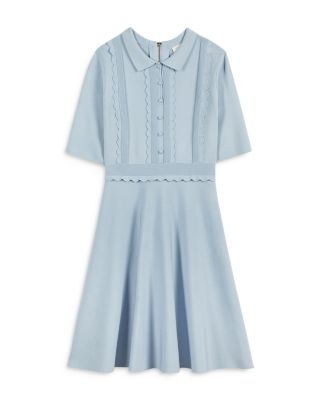 blue dress ted baker ted baker blue dress MIDI SILK SLIP DRESS-parroquiadesanalbertomagno.com