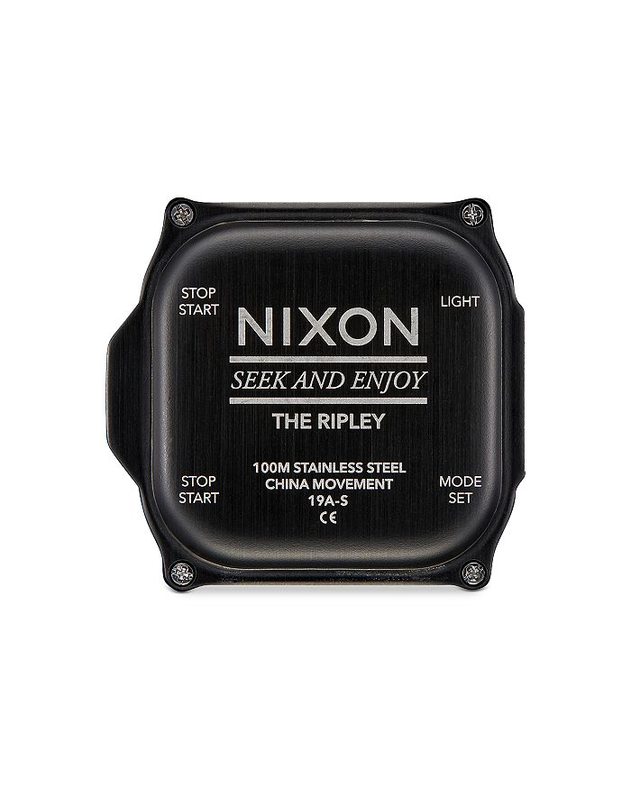 Shop Nixon Ripley Analog Digital Watch, 47mm In Black