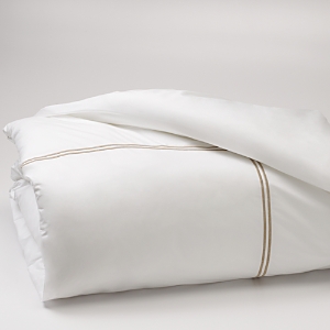 Hudson Park Collection Hudson Park Italian Percale Full/queen Duvet Cover - 100% Exclusive In Champagne