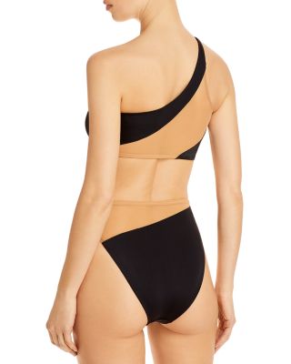 Snake Mesh Swim Bottom
