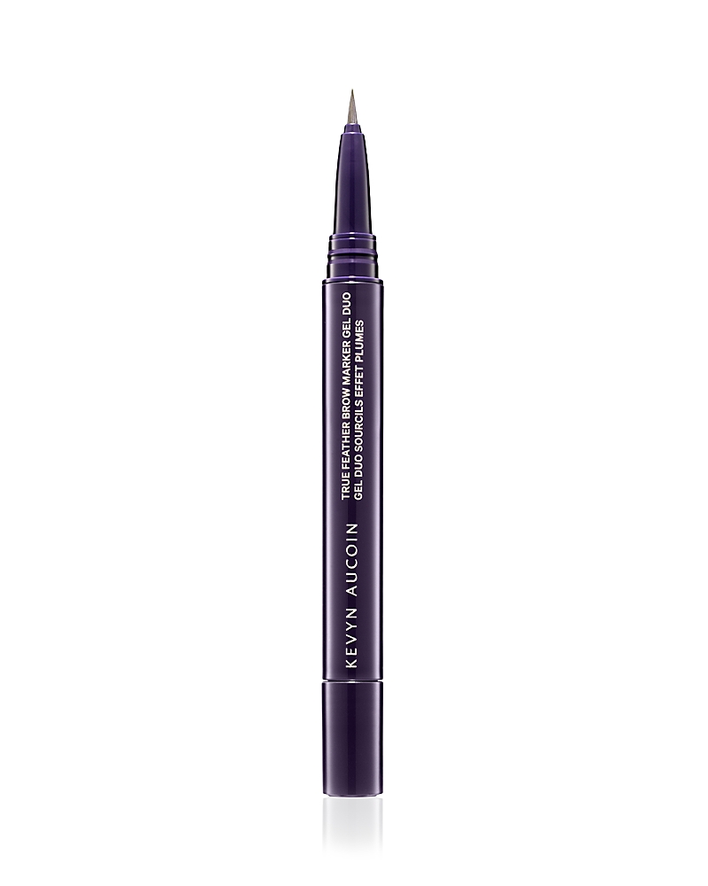 Kevyn Aucoin True Feather Brow Marker Gel Duo In Ash Blonde