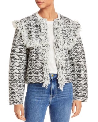 all saints ashley tassel jacket