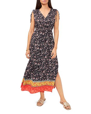 VINCE CAMUTO Floral Print Maxi Dress | Bloomingdale's