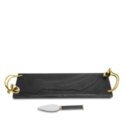 Anemone Small Cheeseboard with Spreader