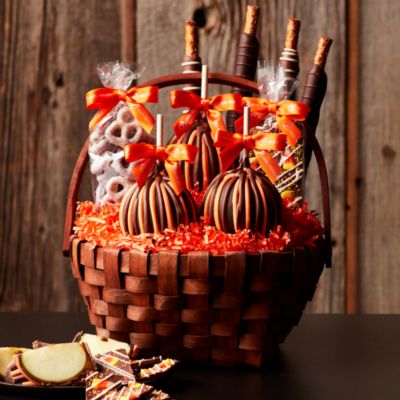 Mrs Prindables - Classic Caramel Apple Halloween Gift Basket