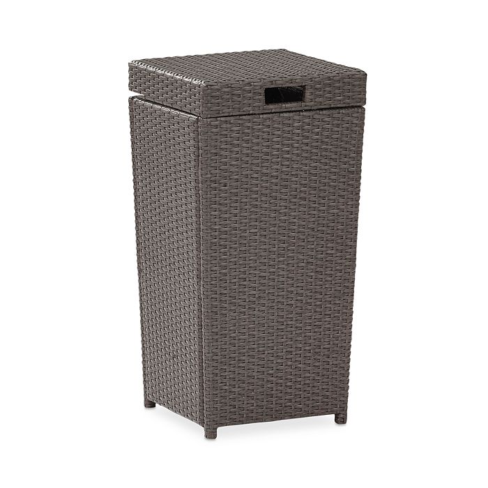 Crosley Sparrow & Wren Avalon Outdoor Wicker Trash Bin Bloomingdale's