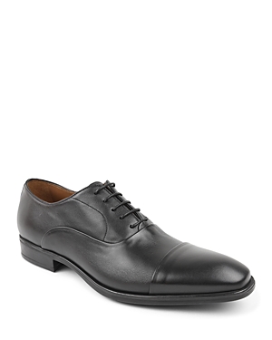 Bruno Magli Men's Locascio Leather Cap Toe Oxfords In Black Nappa