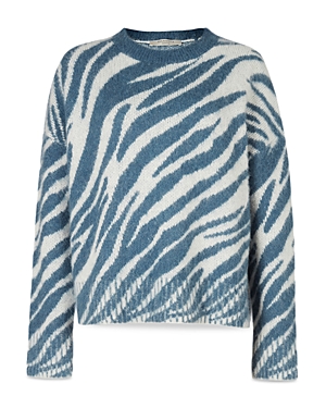 ALLSAINTS PINA ANIMAL PRINT SWEATER,WK109U