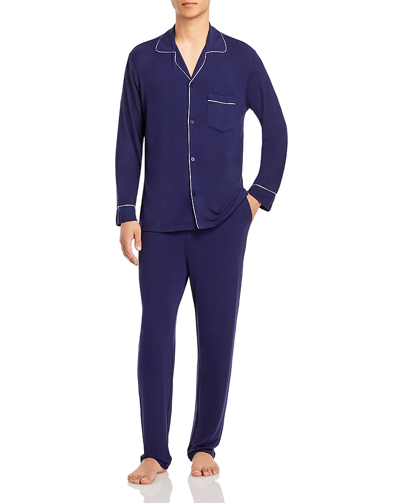 Eberjey William Pajama Set In Blue