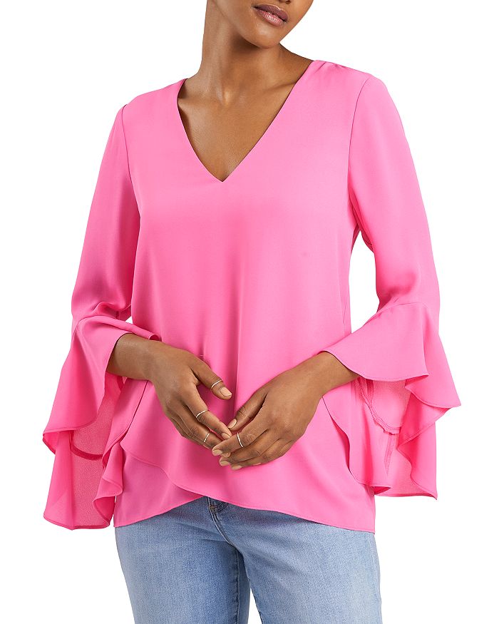 Vince camuto flutter sales sleeve
