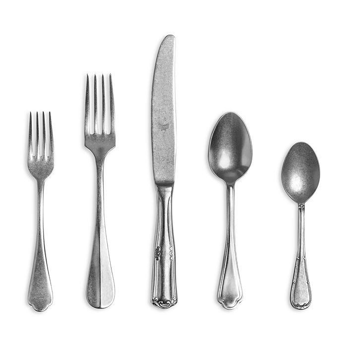 Mepra Epoque 5 Piece Place Setting Pewter